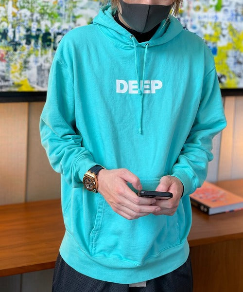 MINT BACK PRINT HOODIE-DT-22INHD-03