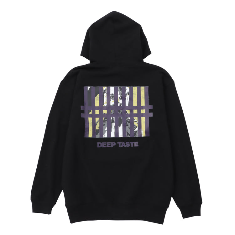 PULLOVER HOODIE SHIRT BLACK