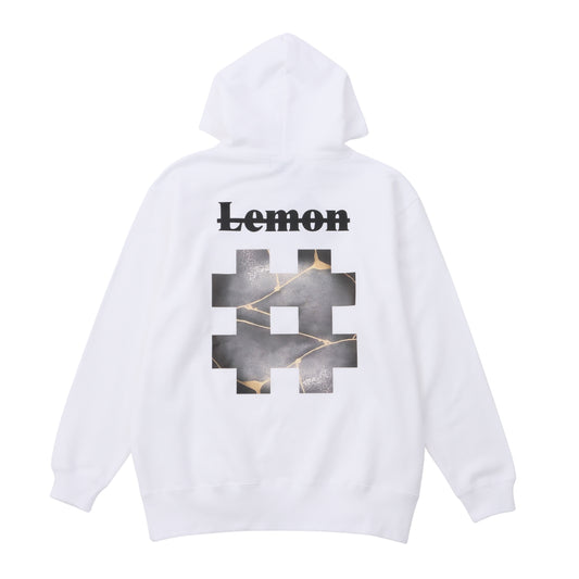 PULLOVER HOODIE SHIRT WHITE