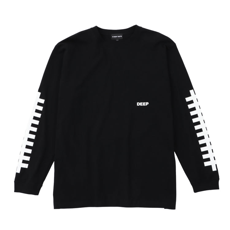 LONG SLEEVE T-SHIRT SHARP BLACK