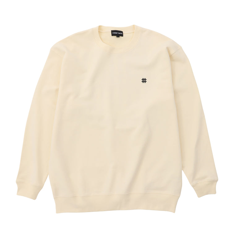 SWEAT SHIRT KEYBOARD NATURAL